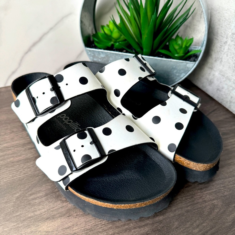 BIRKENSTOCK Papillio Arizona Platform Dots Size 39